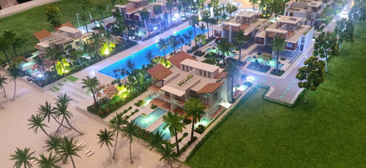 Sa Bàn Dự án Aria Đà Nẵng Hotel And Resort. Ảnh: Danh Khôi Group